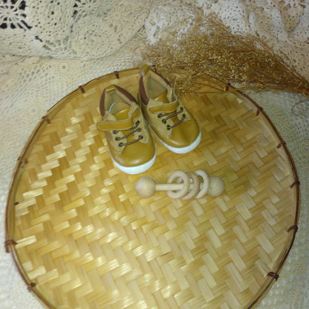Beverly Hills Polo Club Tan Baby Walkers